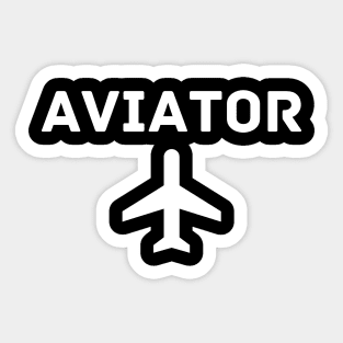 Aviator Sticker